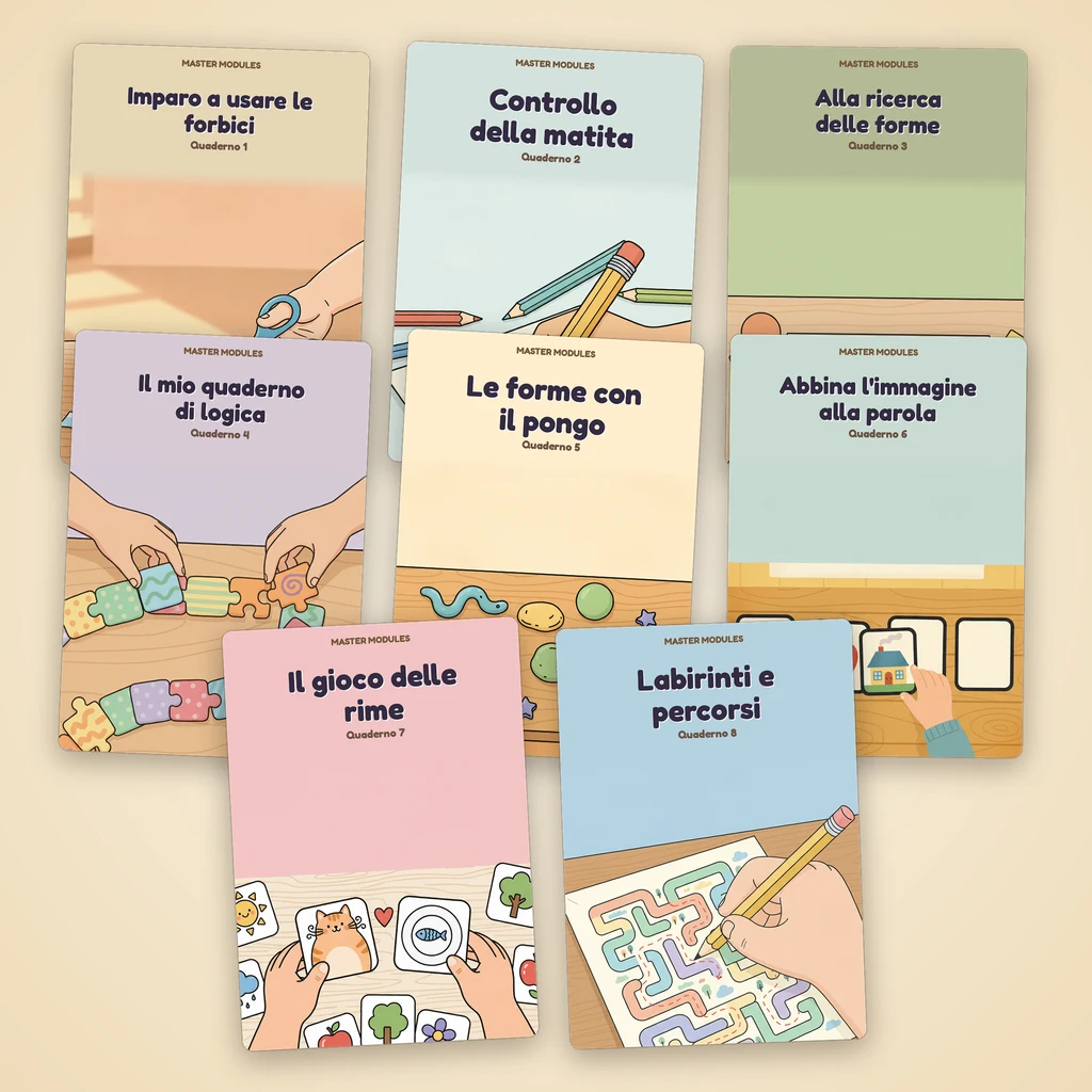 Schede di prescrittura per la scuola dell'infanzia